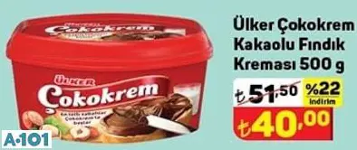 ÜLKER ÇOKOKREM ÜLKER ÇOKOKREM